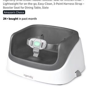 Ingenuity SmartClean Toddler Booster Seat